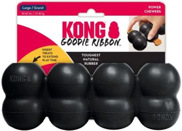 KONG Goodie Ribbon Treat Dispensing Dog Chew Toy Large