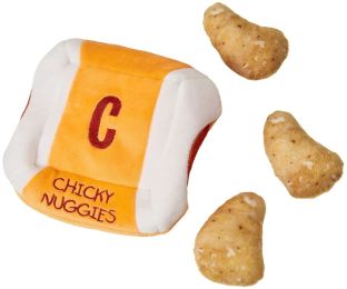 Cosmo Furbabies Chicken Nugget Plush Puzzle for Dogs