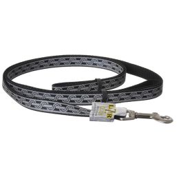 PC 4ft BLK CHAIN LINK 5/8 REF LEAD