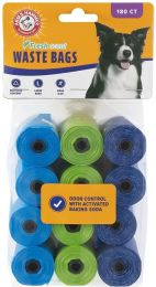 Arm and Hammer Dog Waste Refill Bags Fresh Scent Assorted Colors (size: 180 count)