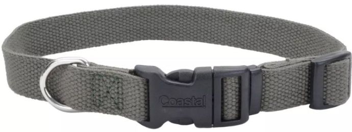 Coastal Pet New Earth Soy Adjustable Dog Collar Forest Green (size: 6-8''L x 3/8"W)
