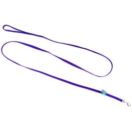 Coastal Pet Nylon Lead - Purple (size: 6' Long x 3/8" Wide)