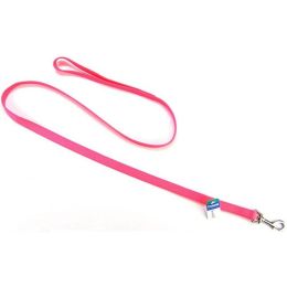 Coastal Pet Nylon Lead - Neon Pink (size: 4' Long x 5/8" Wide)