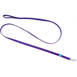 Coastal Pet Nylon Lead - Purple (size: 6' Long x 5/8" Wide)