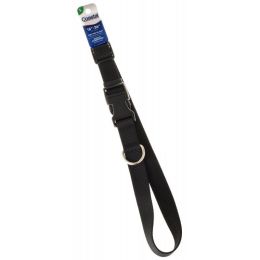 Tuff Collar Nylon Adjustable Collar - Black (size: 18"-26" Long x 1" Wide)