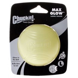 Chuckit Max Glow Ball (size: Large Ball - 3" Diameter (1 Pack))