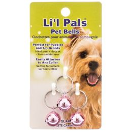 Lil Pals Pet Bells - Pink (size: 3 Pack)