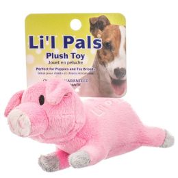 Lil Pals Ultra Soft Plush Dog Toy - Pig (size: 5.5" Long)