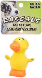 Rascals Latex Duck Dog Toy (size: 2.5" Long)