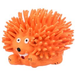 Rascals Latex Hedgehog Dog Toy (size: 3" Long)