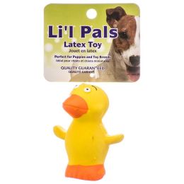 Lil Pals Latex Duck Dog Toy (size: 2.75" Long)