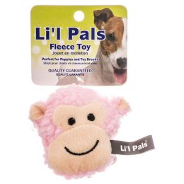 Lil Pals Fleece Monkey Dog Toy (size: 1 count)