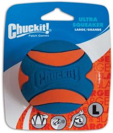 Chuckit Ultra Squeaker Ball Dog Toy (size: Large (3" Diameter))