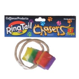 Cat Dancer Ringtail Chaser Cat Toy (size: 2 count)