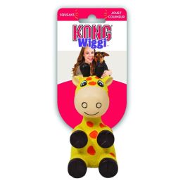 KONG Wiggi Giraffe Dog Toy (size: Large - 1 Pack)