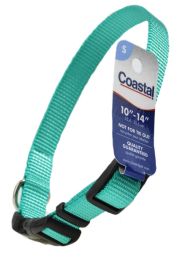 Coastal Pet Teal Nylon Tuff Dog Collar (size: 10-14"L x 5/8"W)