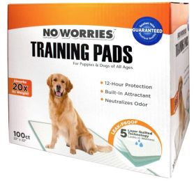 Four Paws No Worries Training Pads (size: 100 count)