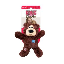 KONG Wild Knots Bear Assorted Colors (size: X-Large 1 count)