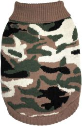 Fashion Pet Camouflage Sweater for Dogs (size: large)