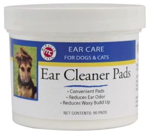 Miracle Care Ear Cleaner Pads for Dogs and Cats (size: 90 count)