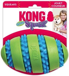 KONG Squeezz Goomz Football (size: Large - 1 count)