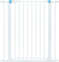 MidWest Glow in the Dark Steel Pet Gate White (size: 39" tall - 1 count)
