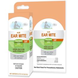Four Paws Ear Mite Remedy for Cats (size: .75 oz)