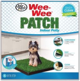Four Paws Wee Wee Patch Indoor Potty (size: Small (20" Long x 20" Wide) for Dogs up to 15 lbs)