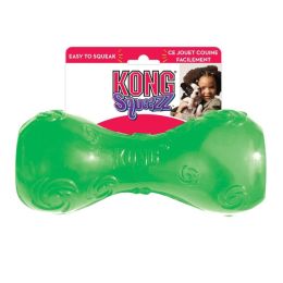 KONG Squeezz Dumbell Dog Toy (size: Small - (Assorted Colors))