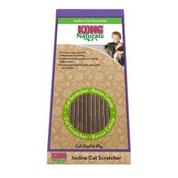 KONG Incline Cardboard Scratcher (size: 10.25"L x 8.25"W x 19.25"H)