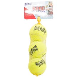 KONG Air KONG Squeakers Tennis Balls (size: Medium 3 count)