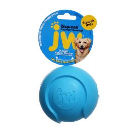 JW Pet iSqueak Bouncing Baseball Rubber Dog Toy (size: Large - 4" Diameter)