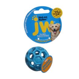 JW Pet Hol-ee Roller Rubber Dog Toy - Assorted (size: Mini (2" Diameter - 1 Toy))