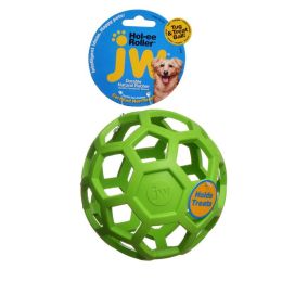 JW Pet Hol-ee Roller Rubber Dog Toy - Assorted (size: Large (6.5" Diameter - 1 Toy))