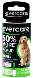 Evercare Pet Hair Adhesive Roller Refill Roll (size: 60 Sheets - (29.8' Long x 4" Wide))