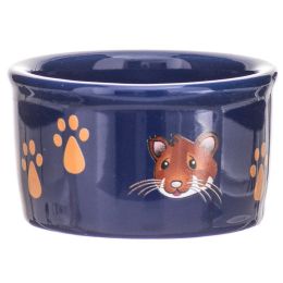 Kaytee Paw Print & Hamster Face Crock (size: 1 count)