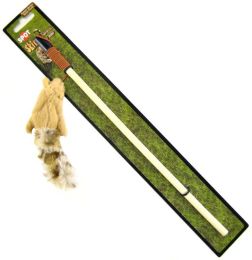 Spot Skinneeez Squirrel Cat Toy with Wand (size: Squirrel Cat Toy with Wand)