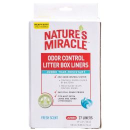 Nature's Miracle Odor Control Litter Box Liners (size: Jumbo (27 Pack))