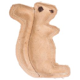 Spot Dura-Fused Leather Squirrel Dog Toy (size: 6.5" Long x 8" High)