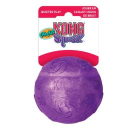 KONG Squeezz Crackle Ball Dog Toy (size: X-Large Ball)