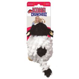 KONG Barnyard Cruncheez Plush Cow Dog Toy (size: Large (8.3" Long))