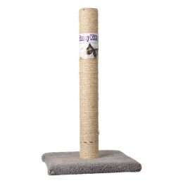 Classy Kitty Cat Sisal Scratching Post (size: 32" High (Assorted Colors))