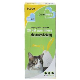 Van Ness Drawstring Cat Pan Liners (size: Large (20 Pack))