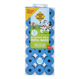 Bags on Board Waste Pick Up Refill Bags - Blue (size: 315 Bags)