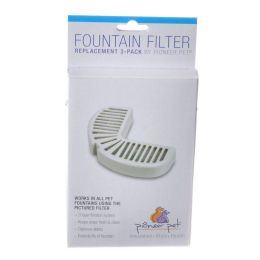 Pioneer Replacement Filters for Stainless Steel and Ceramic Fountains (size: 3 Pack)