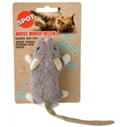 Spot House Mouse Helen Catnip Toy - Assorted Colors (size: 1 Count (4" Long))