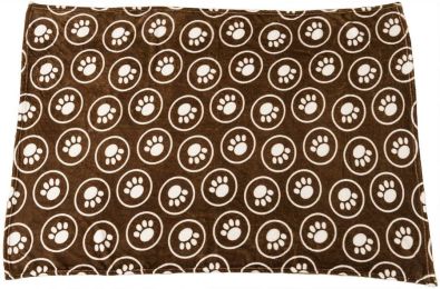 Spot Snuggler Brown Pet Blanket (size: 40" x 60")