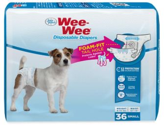 Four Paws Wee Wee Disposable Diapers Small (size: 36 count)